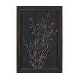 Golden Grasses III by Mercana Studio Hand Embelished Textured Framed Artwork Matted by Mercana at Eve Furniture