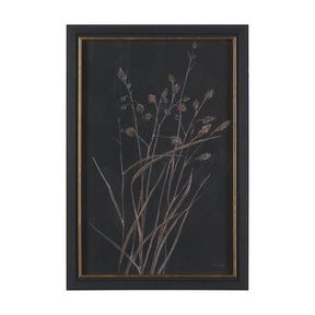 Golden Grasses III by Mercana Studio Hand Embelished Textured Framed Artwork Matted by Mercana at Eve Furniture