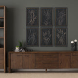 Golden Grasses IV by Mercana Studio Hand Embelished Textured Framed Artwork Matted by Mercana at Eve Furniture