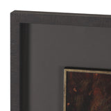 Golden Quiet I by Mercana Studio Hand-Embellished Textured Framed Artwork Matted under Glass by Mercana at Eve Furniture