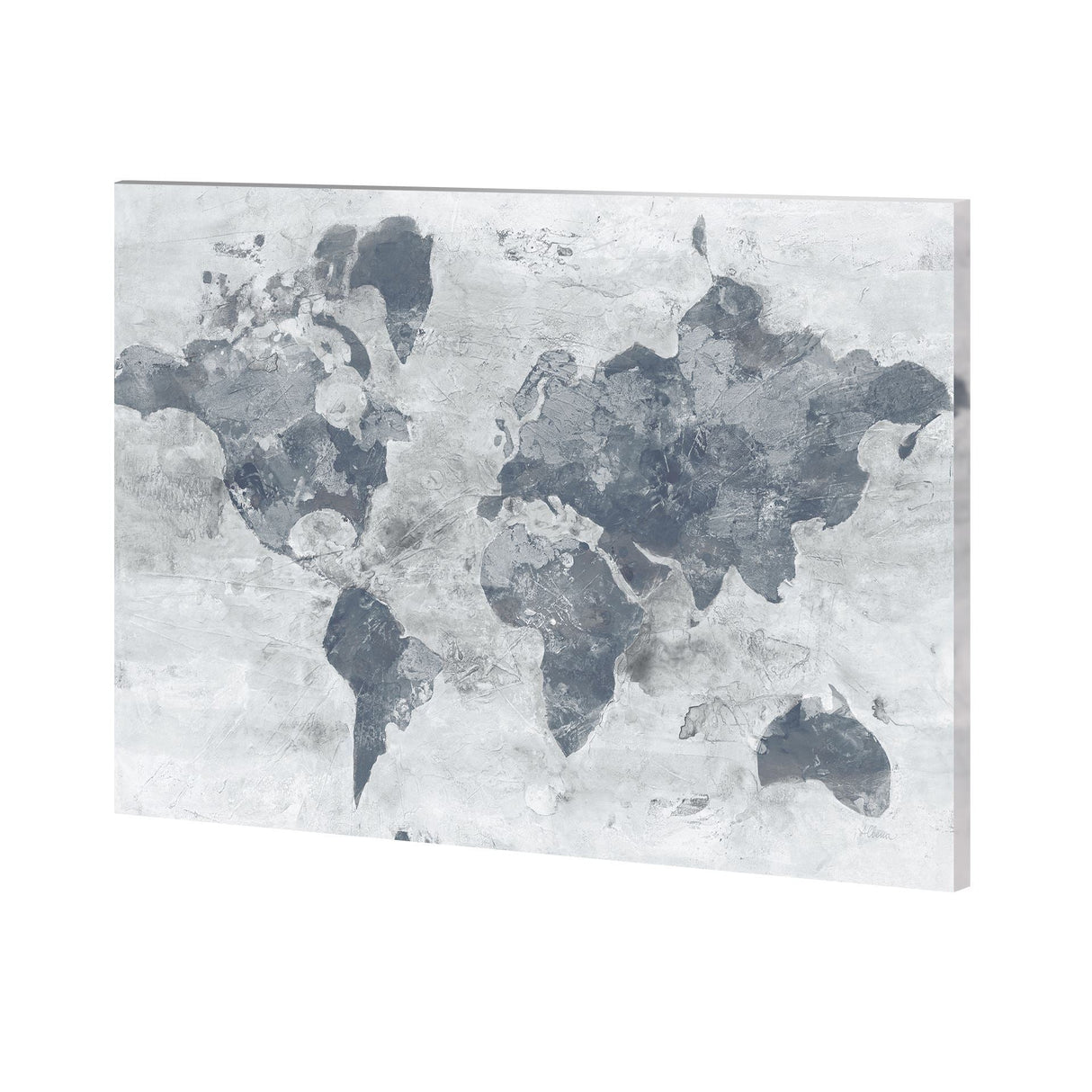 Golden World Neutral by Albena Hristova a Hand Embellished Textured Canvas by Mercana at Eve Furniture