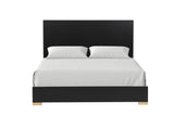 Goldsberg Black King Panel Bed by Furniture of America at Eve Furniture