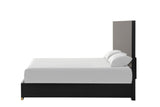 Goldsberg Black King Panel Bed by Furniture of America at Eve Furniture