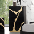 Goldsberg Black/Gold Chest by Furniture of America at Eve Furniture