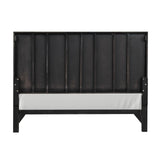 Goldsberg Black King Panel Bed by Furniture of America at Eve Furniture