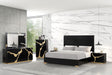 Goldsberg Black King Panel Bed by Furniture of America at Eve Furniture