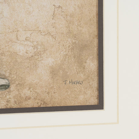 Golf Swing I by Mercana Studio Hand-Embellished Framed Artwork Matted under Glass by Mercana at Eve Furniture