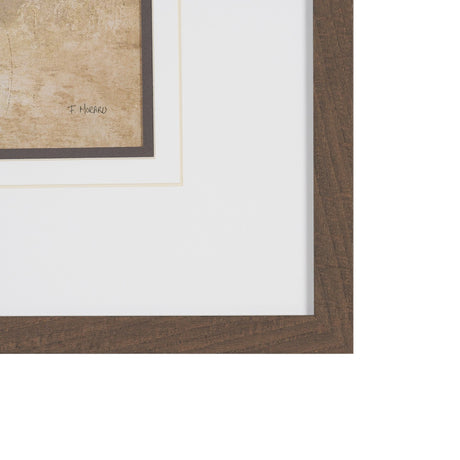 Golf Swing II by Mercana Studio Hand-Embellished Framed Artwork Matted under Glass by Mercana at Eve Furniture