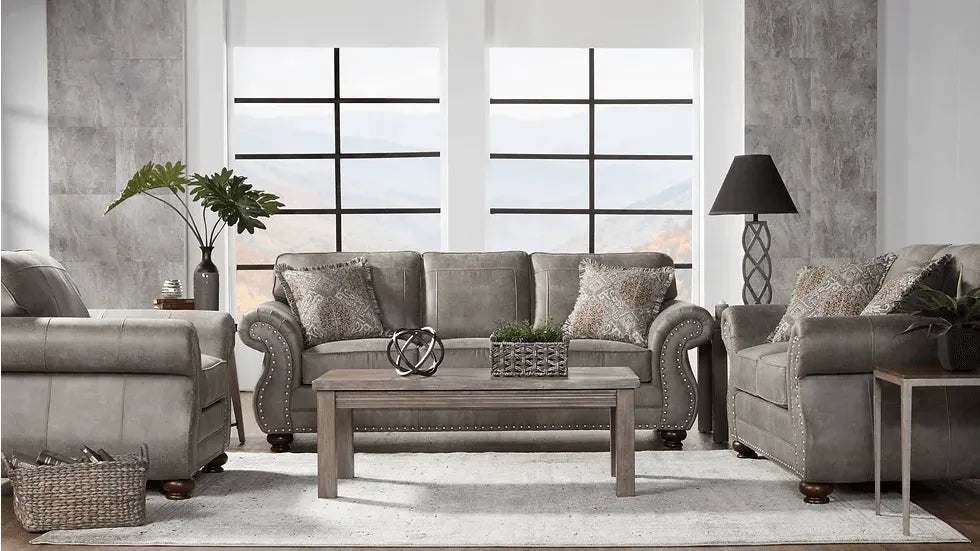 Goliath Mica Grey Living Room Set by New Era Innovations at Eve Furniture