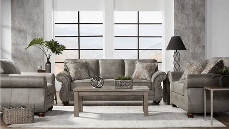 Goliath Mica Grey Living Room Set by New Era Innovations at Eve Furniture