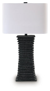 Golzar Black Table Lamp by Ashley at Eve Furniture