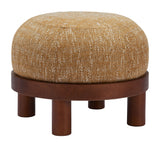 Gome Oat Yellow Ottoman by Zuomod at Eve Furniture