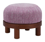 Gome Purple Ottoman Wisteria by Zuomod at Eve Furniture