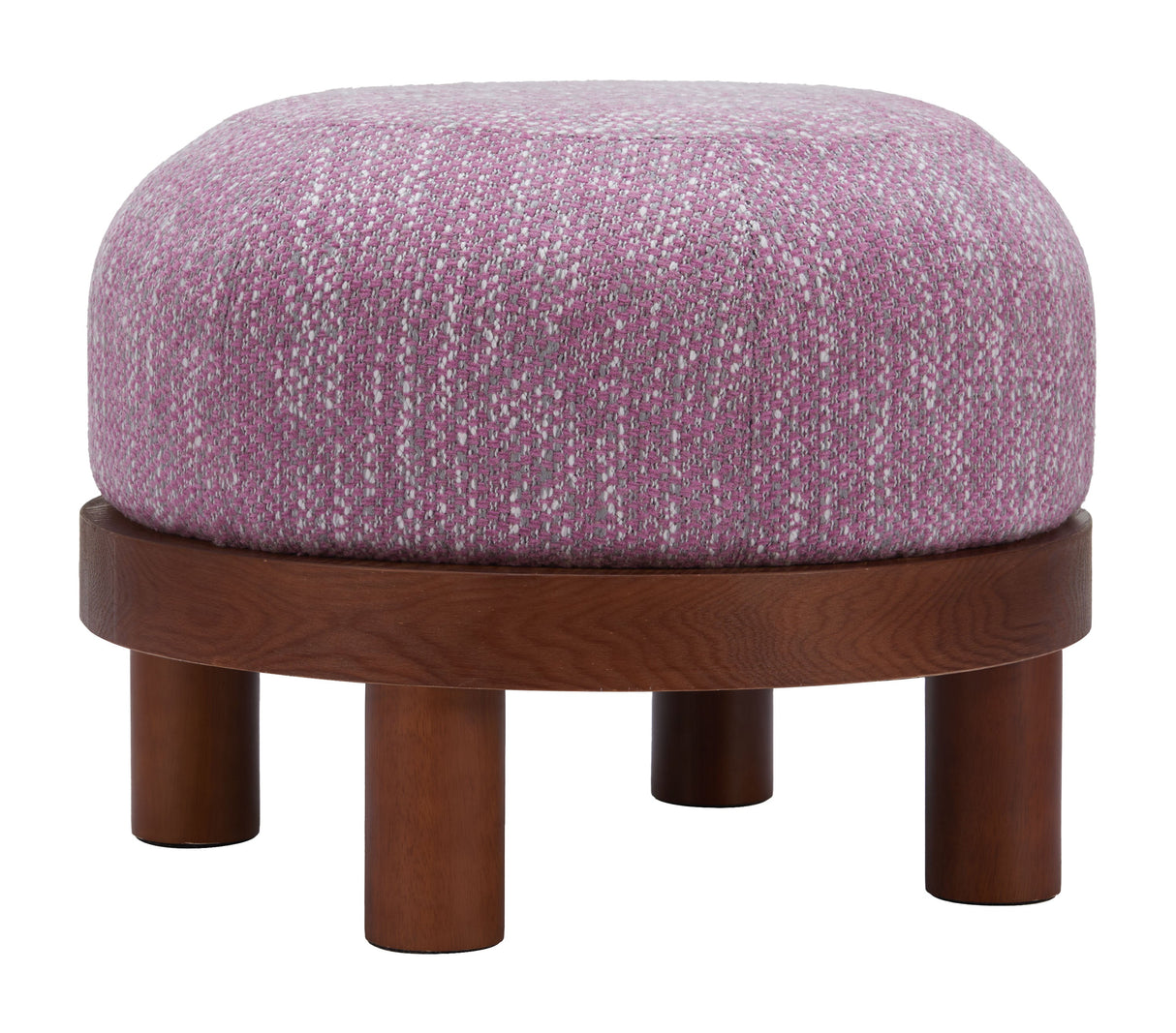 Gome Purple Ottoman Wisteria by Zuomod at Eve Furniture