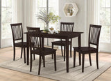 Gomez Cappuccino 5-Piece Dining Set by Coaster at Eve Furniture