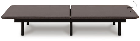 Good Charcoal Gray California King Head & Foot Adjustable Base by Ashley at Eve Furniture