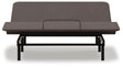 Good Charcoal Gray California King Head & Foot Adjustable Base by Ashley at Eve Furniture
