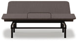 Good Charcoal Gray California King Head & Foot Adjustable Base by Ashley at Eve Furniture