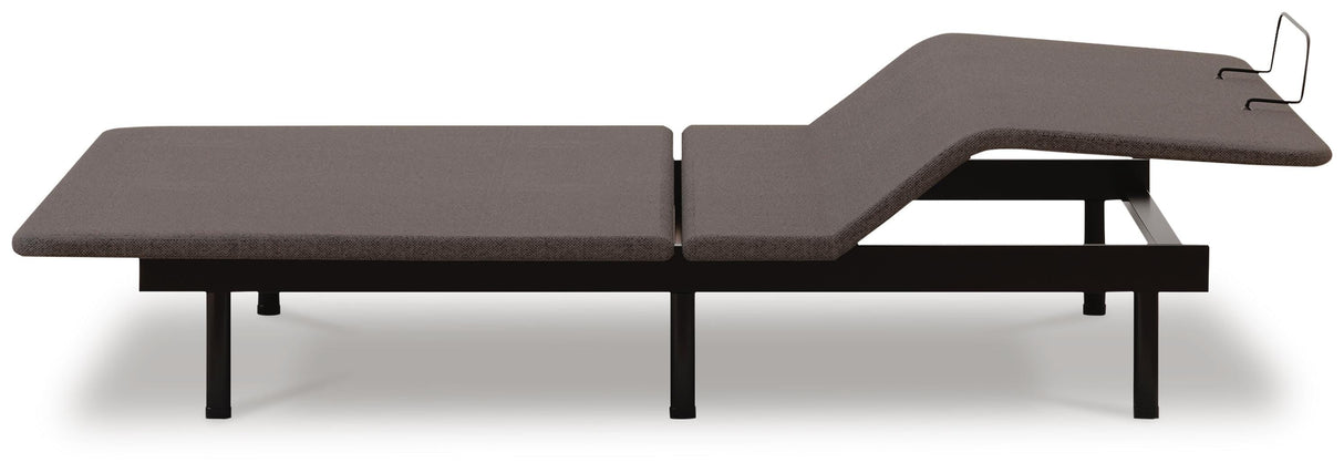 Good Charcoal Gray California King Head & Foot Adjustable Base by ASHLEY FURNITURE at Eve Furniture