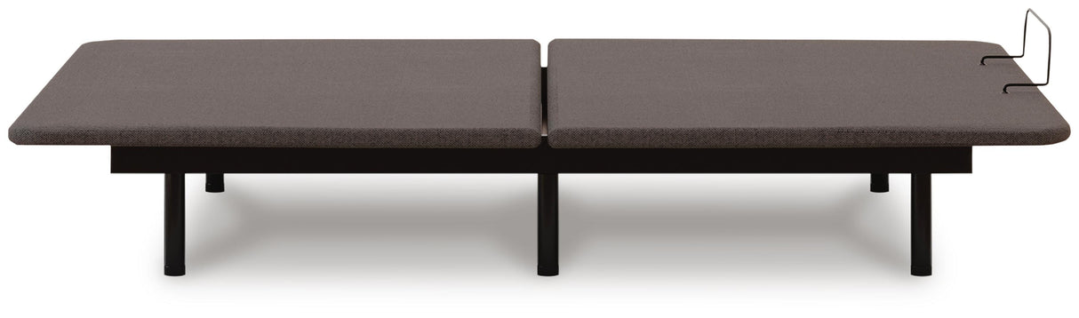Good Charcoal Gray California King Head & Foot Adjustable Base by ASHLEY FURNITURE at Eve Furniture