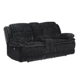 Goodland Black Double Reclining Living Room Set by Homelegance at Eve Furniture