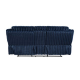 Goodland Blue Double Reclining Living Room Set by Homelegance at Eve Furniture