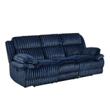 Goodland Blue Double Reclining Living Room Set by Homelegance at Eve Furniture