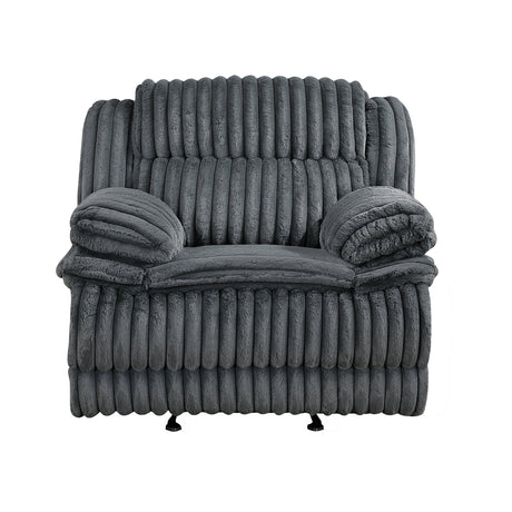 Goodland Dark Gray Double Reclining Living Room Set by Homelegance at Eve Furniture