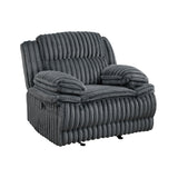 Goodland Dark Gray Double Reclining Living Room Set by Homelegance at Eve Furniture