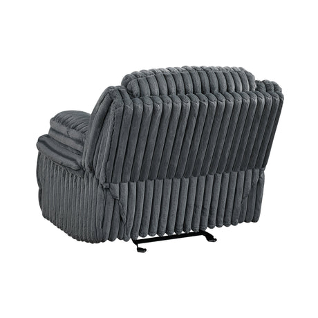 Goodland Dark Gray Double Reclining Living Room Set by Homelegance at Eve Furniture