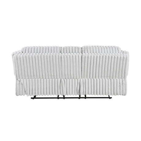 Goodland Gray Double Reclining Living Room Set by Homelegance at Eve Furniture