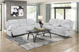 Goodland Gray Double Reclining Living Room Set by Homelegance at Eve Furniture