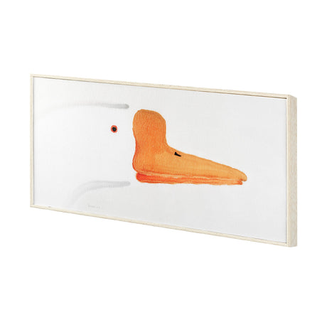 Goose Gazing II by Mercana Studio a Hand Embellished Textured Framed Art Print by Mercana at Eve Furniture