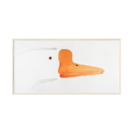 Goose Gazing II by Mercana Studio a Hand Embellished Textured Framed Art Print by Mercana at Eve Furniture