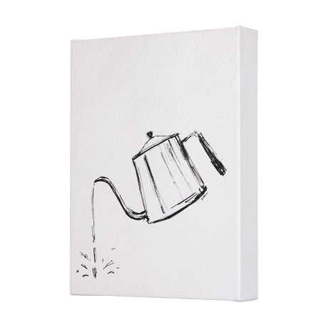 Gooseneck Kettle by Mercana Studio a Hand Embellished Textured Canvas by Mercana at Eve Furniture