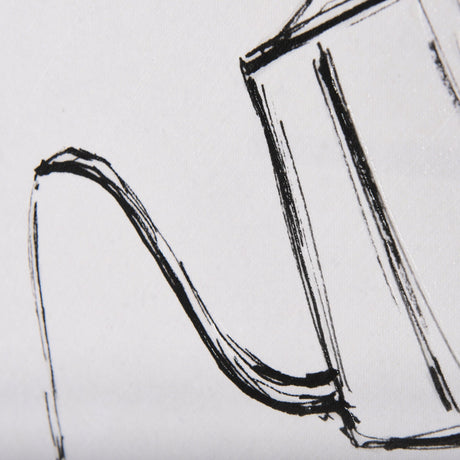 Gooseneck Kettle by Mercana Studio a Hand Embellished Textured Canvas by Mercana at Eve Furniture