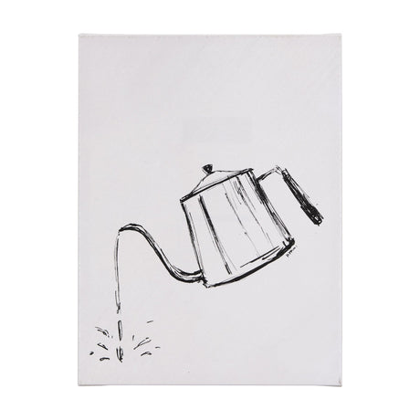 Gooseneck Kettle by Mercana Studio a Hand Embellished Textured Canvas by Mercana at Eve Furniture