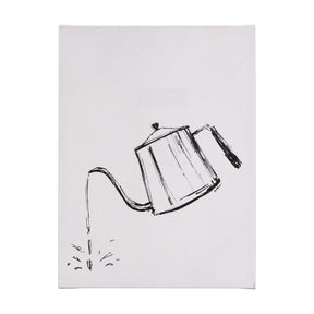 Gooseneck Kettle by Mercana Studio a Hand Embellished Textured Canvas by Mercana at Eve Furniture