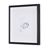 Gooseneck Kettle by Simeng a Framed Art Print Matted under Glass by Mercana at Eve Furniture