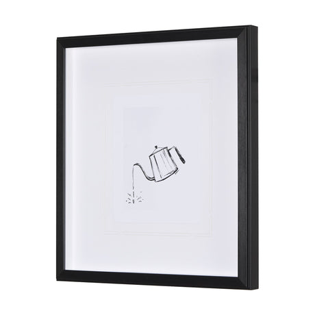 Gooseneck Kettle by Simeng a Framed Art Print Matted under Glass by Mercana at Eve Furniture