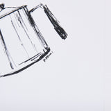 Gooseneck Kettle by Simeng a Framed Art Print Matted under Glass by Mercana at Eve Furniture