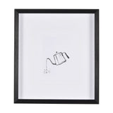 Gooseneck Kettle by Simeng a Framed Art Print Matted under Glass by Mercana at Eve Furniture