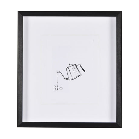 Gooseneck Kettle by Simeng a Framed Art Print Matted under Glass by Mercana at Eve Furniture
