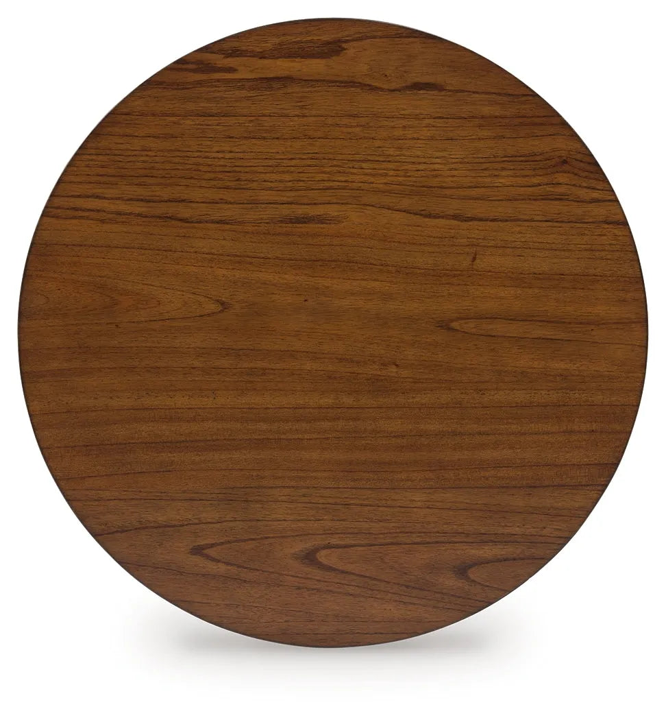 Gordonay Brown Table (Set of 3) by Ashley at Eve Furniture