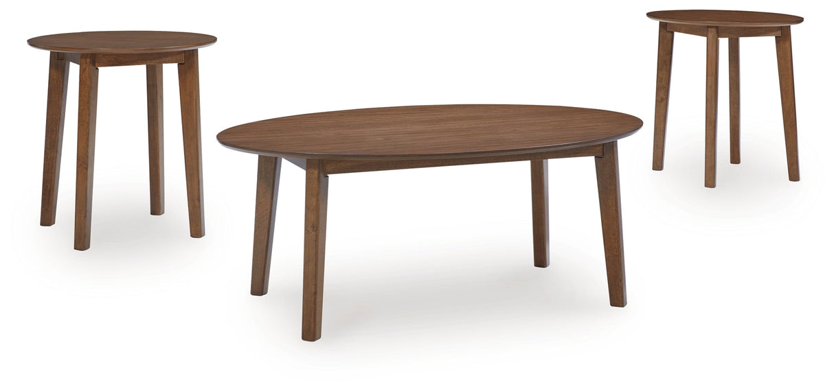 Gordonay Brown Table (Set of 3) by ASHLEY FURNITURE at Eve Furniture