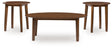 Gordonay Brown Table (Set of 3) by ASHLEY FURNITURE at Eve Furniture