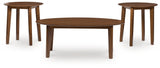 Gordonay Brown Table (Set of 3) by ASHLEY FURNITURE at Eve Furniture