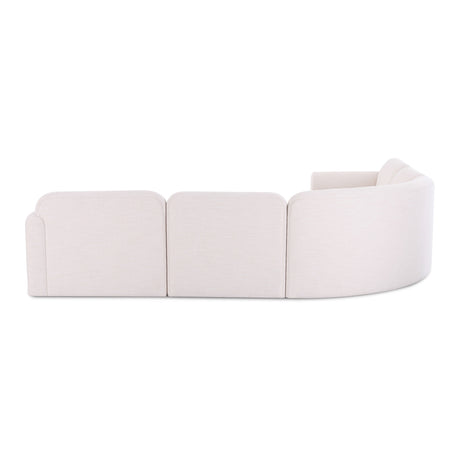 Gorge 5-Piece Modular Corner Sectional by TOV Furniture at Eve Furniture