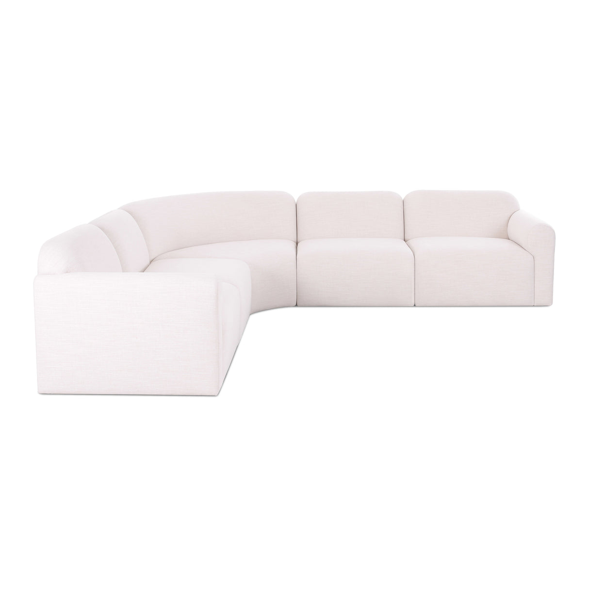 Gorge 5-Piece Modular Corner Sectional by TOV Furniture at Eve Furniture