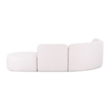 Gorge 5-Piece Modular Euro Sectional by TOV Furniture at Eve Furniture
